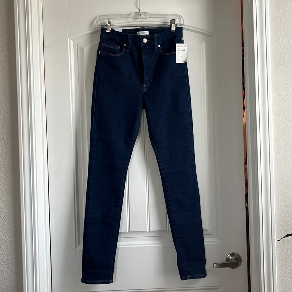 Good American Always Fits Good Waist skinny jeans- fits size 6-12